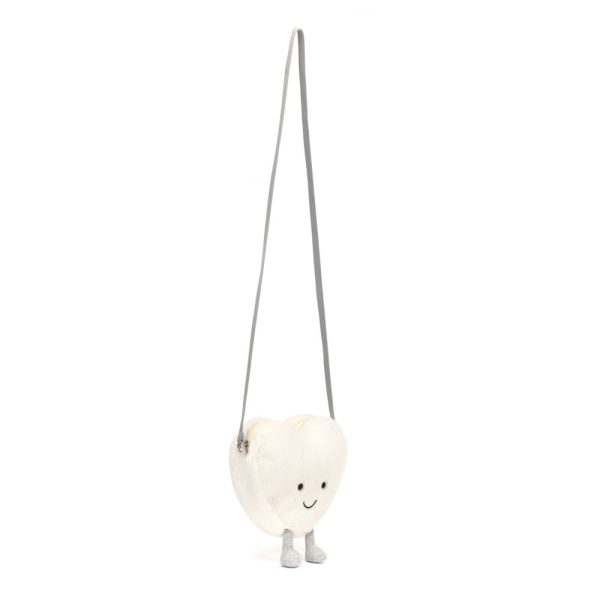 Amuseables Cream Heart Bag - Image 3