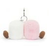 Amuseables Pair of Marshmallows Bag Charm - Image 4