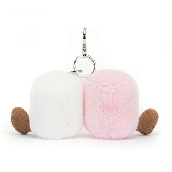 Amuseables Pair of Marshmallows Bag Charm - Image 4