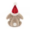 Bashful Christmas Bunny Decoration - Image 3