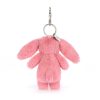 Bashful Pink Bunny Bag Charm - Image 3