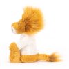 Bashful Lion with Personalised Cream Jumper - Image 3
