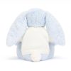 Bashful Blue Bunny with Personalised Cream Jumper - Image 4