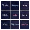 Bashful Fox Cub with Personalised Navy Jumper - Image 2