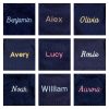 Bashful Luxe Bunny Luna with Personalised Navy Jumper - Image 2