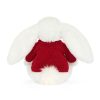 Bashful Luxe Bunny Luna with Personalised Red Jumper - Image 4