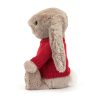 Blossom Bea Beige Bunny with Personalised Red Jumper - Image 4