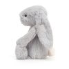 Personalised Bashful Silver Bunny Medium - Image 2