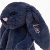Personalised Bashful Navy Bunny Medium - Image 3