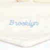 Personalised Bashful Black & Cream Puppy Soother - Image 2